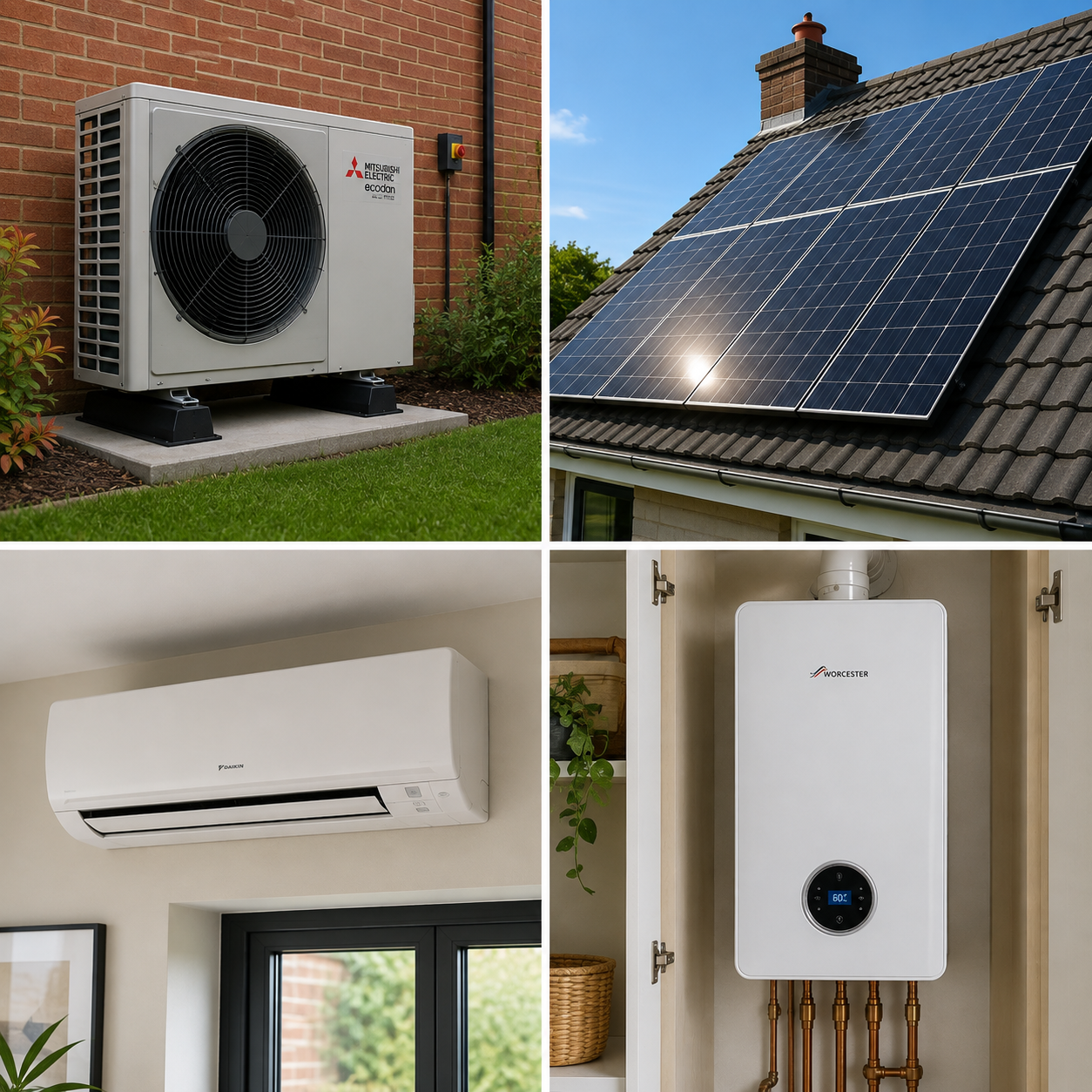 HP, Solar, AC, Boiler installation in Fernbrookshire